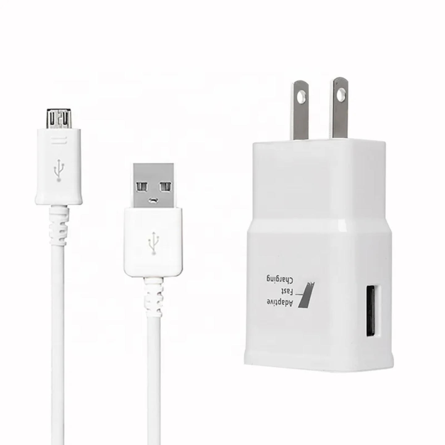 Samsung Micro to USB Fast Charger (20w USB Block & 3ft Cable)_0