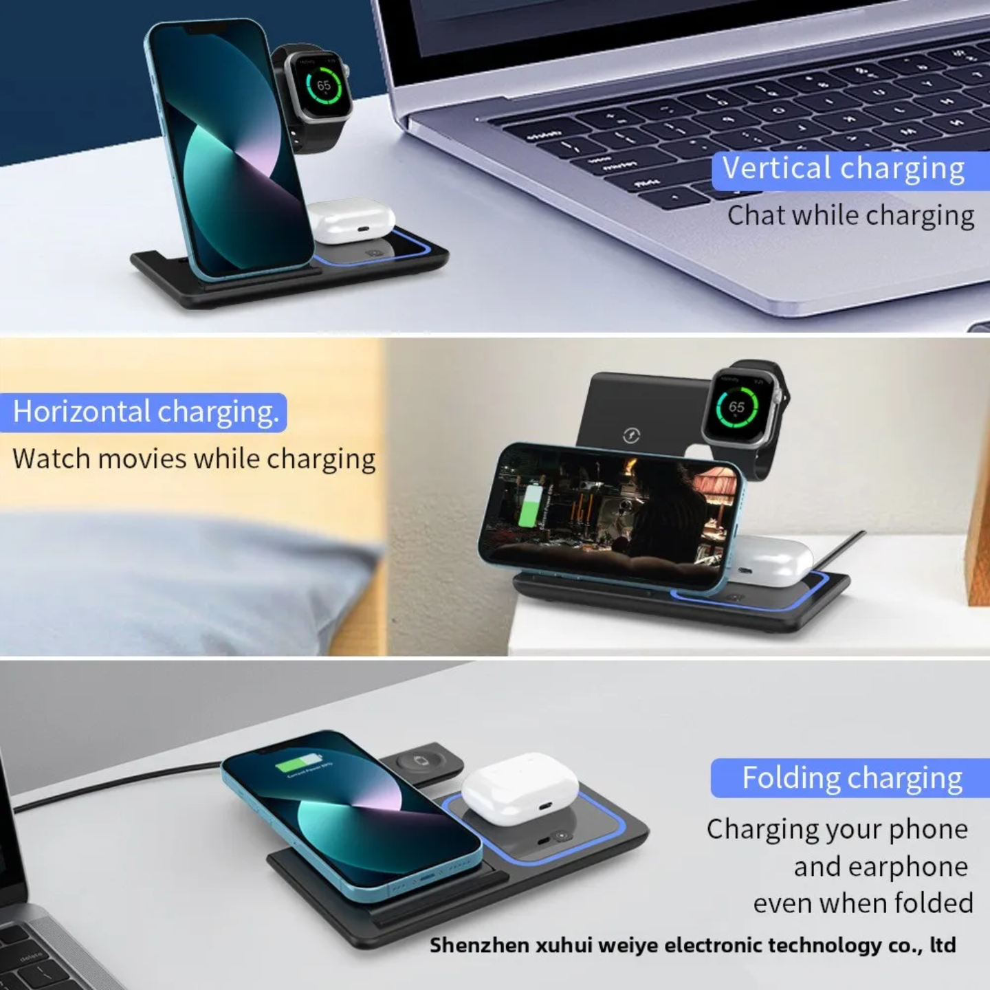 3-in-1 Wireless Charger Stand_3