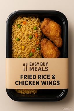 Fried Rice & Chicken Wings Pack – Easy Buy Meals