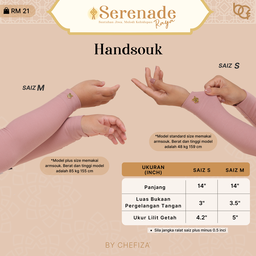 HANDSOUK S SIZE - DEEP BLACK 