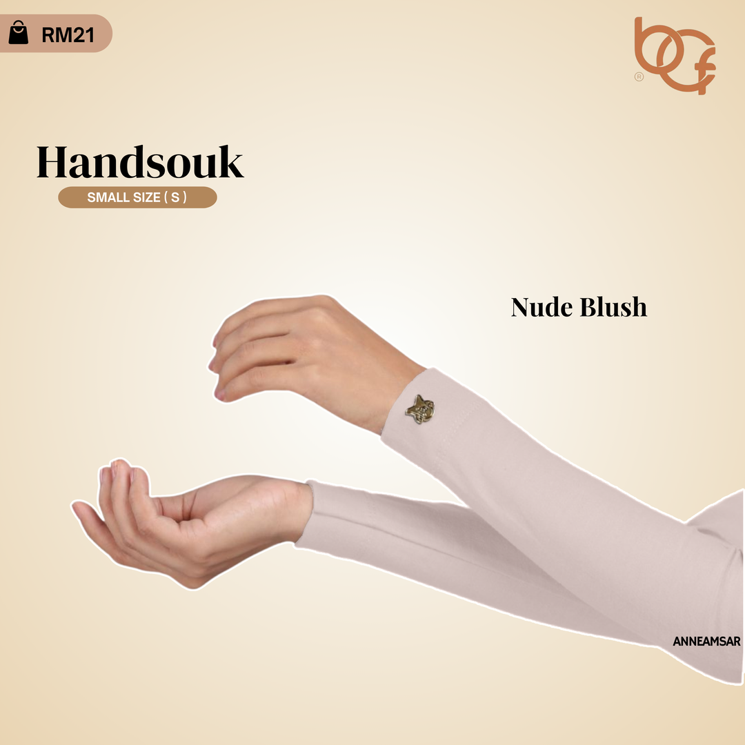 HANDSOUK S SIZE - NUDE BLUSH