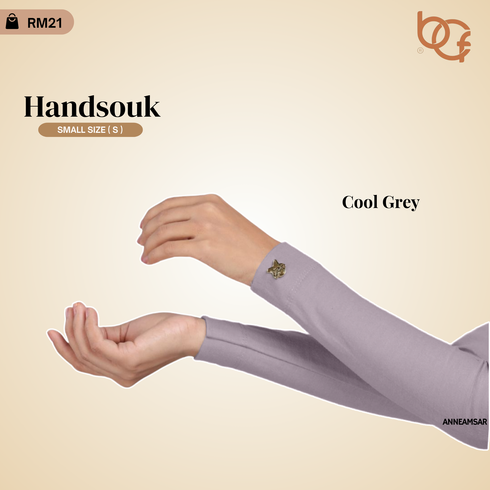 HANDSOUK S SIZE - COOL GREY_0