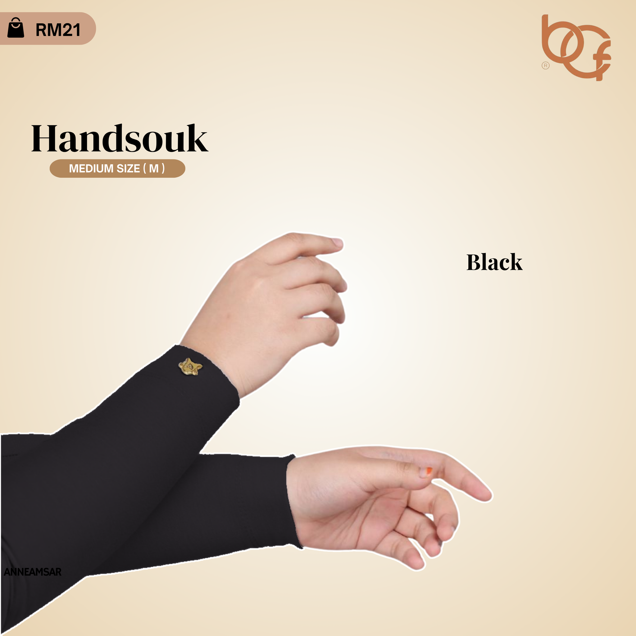 HANDSOUK M SIZE - DEEP BLACK_0