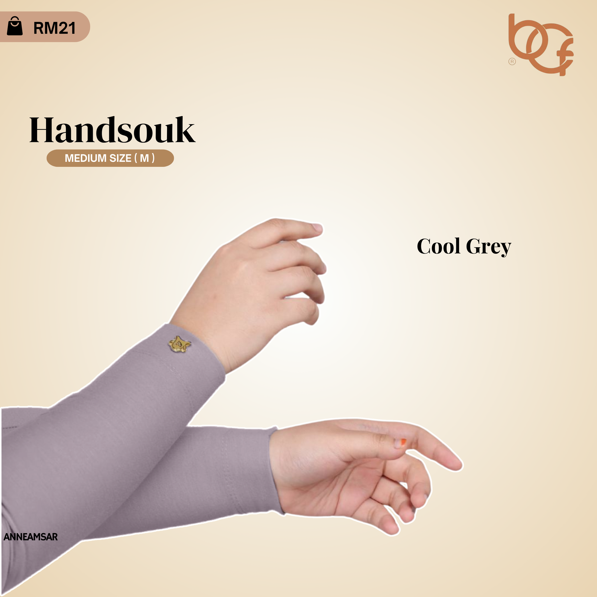 HANDSOUK M SIZE - COOL GREY_0