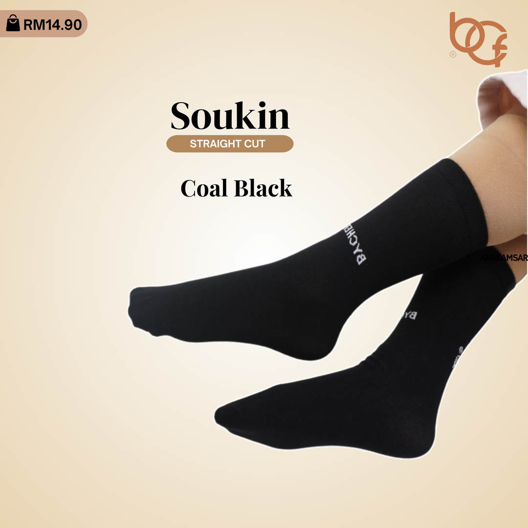 SOUKIN STRAIGHT CUT - COAL BLACK