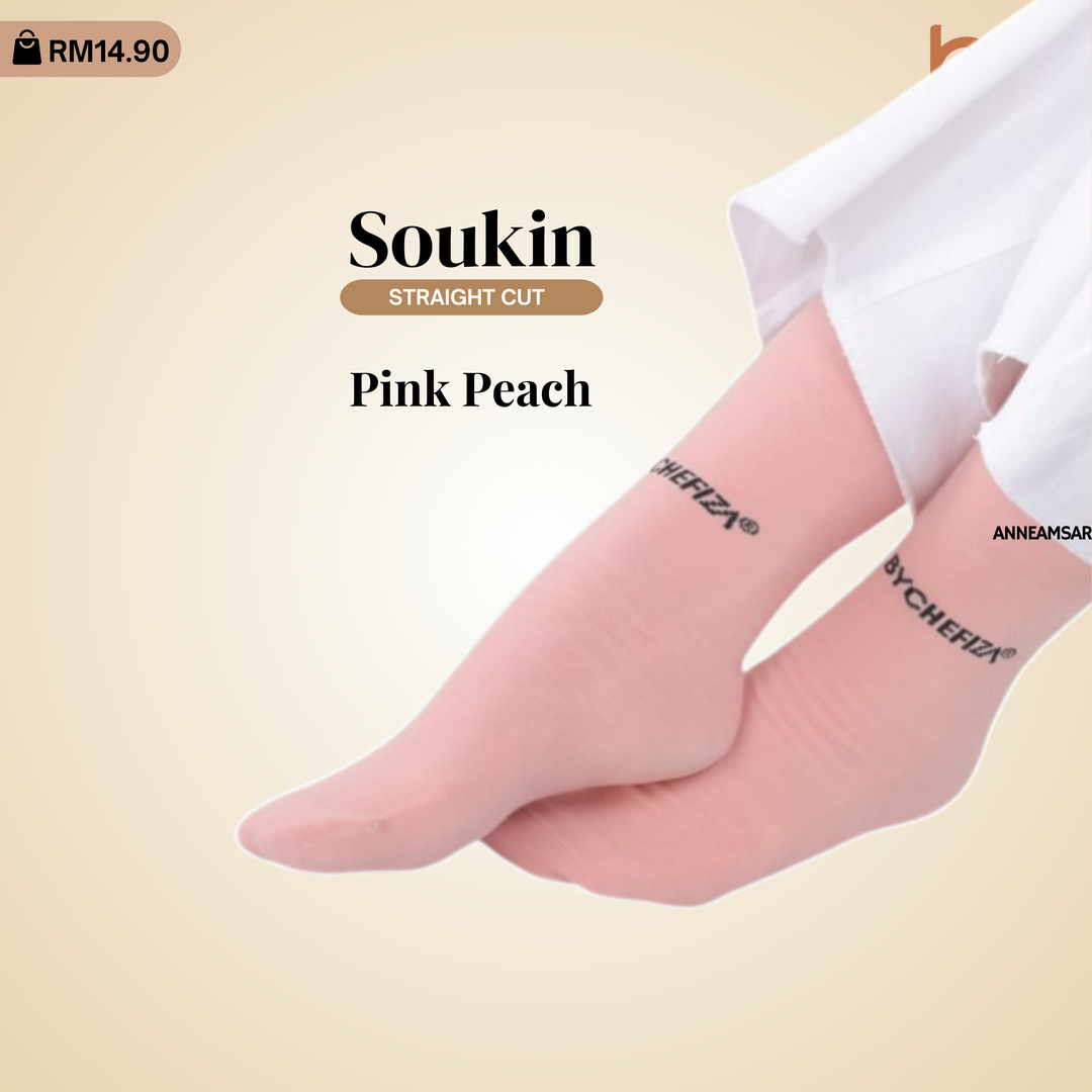 SOUKIN STRAIGHT CUT - PINK PEACH