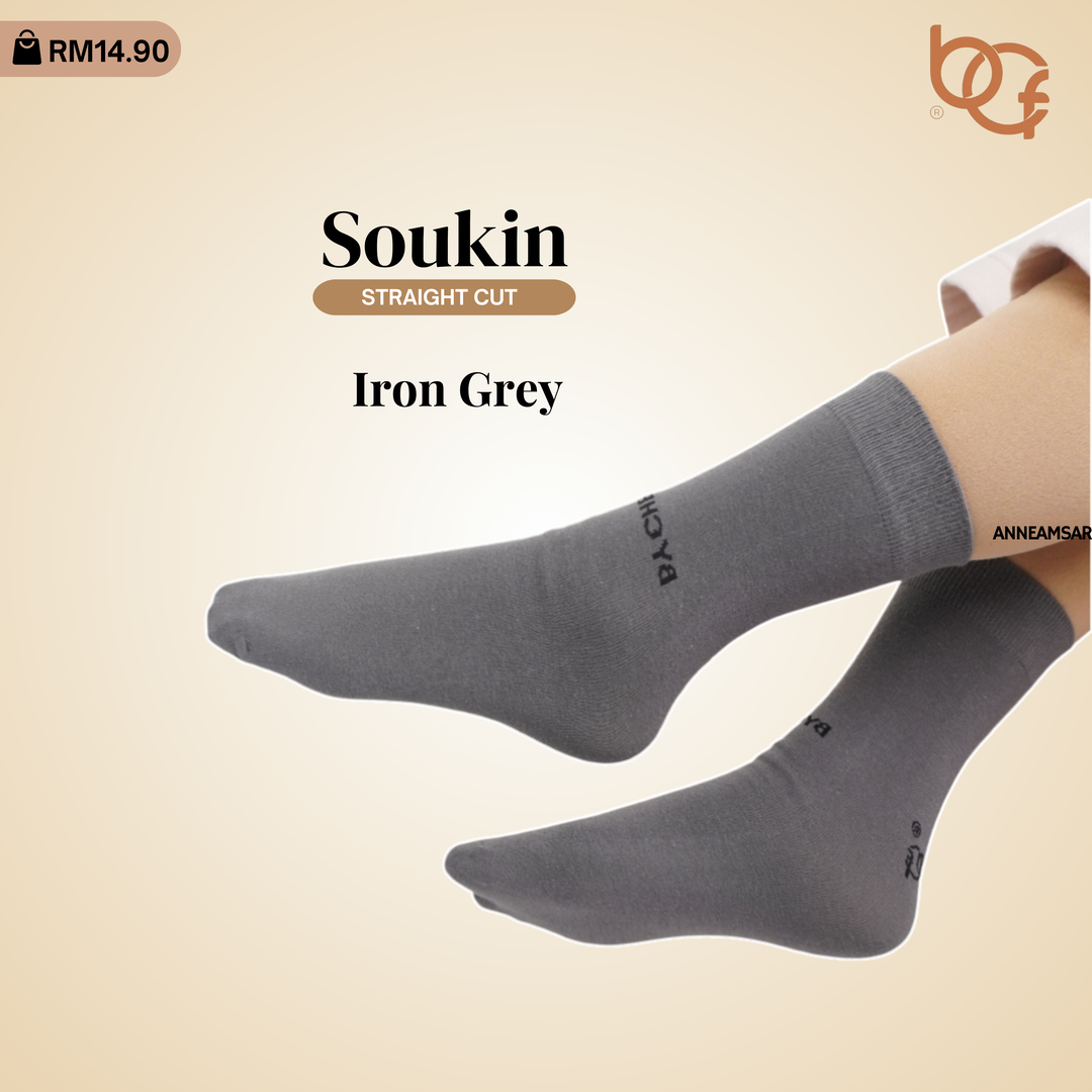 SOUKIN STRAIGHT CUT - IRON GREY