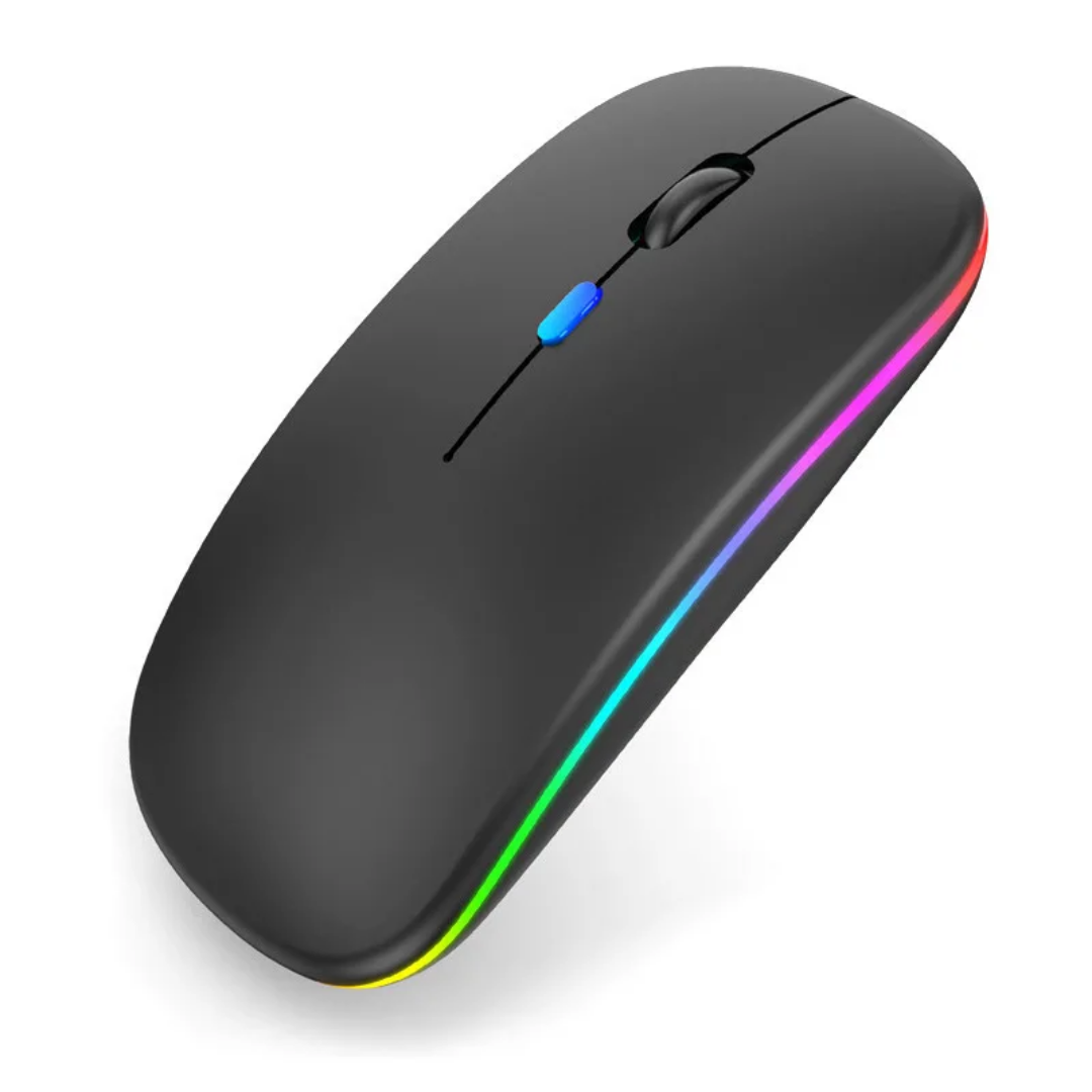 RGB Bluetooth wireless noiseless mouse