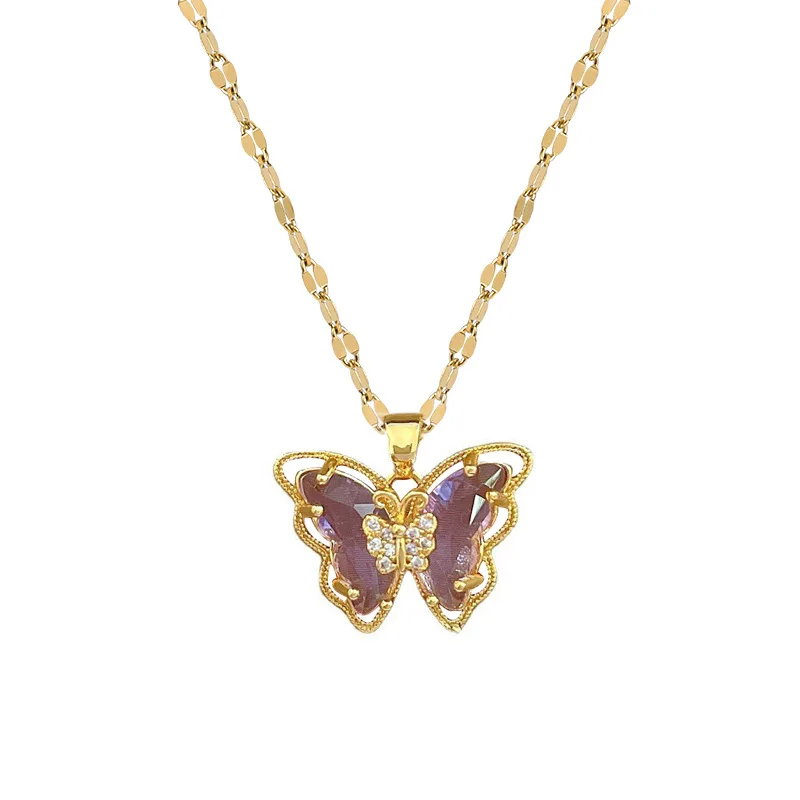 Crystal Butterfly Necklace_2
