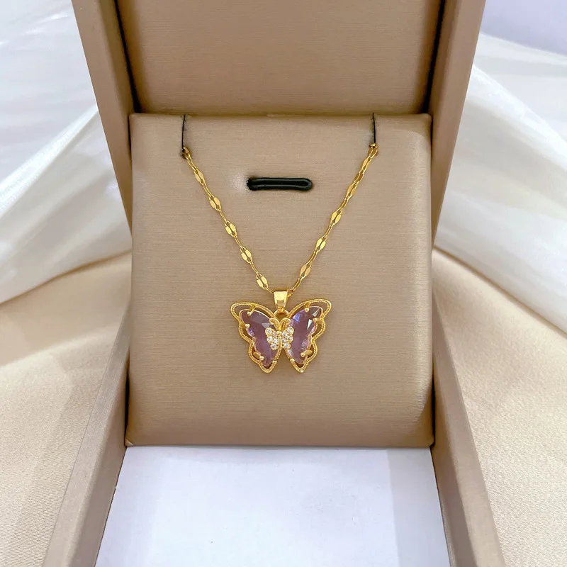 Crystal Butterfly Necklace_1