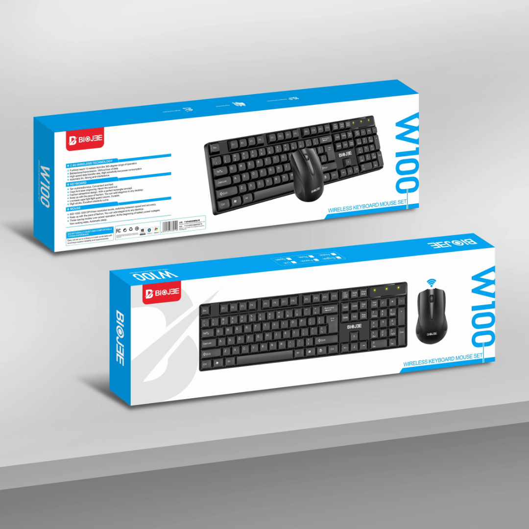 Wireless Mouse and Keyboard Combo _0