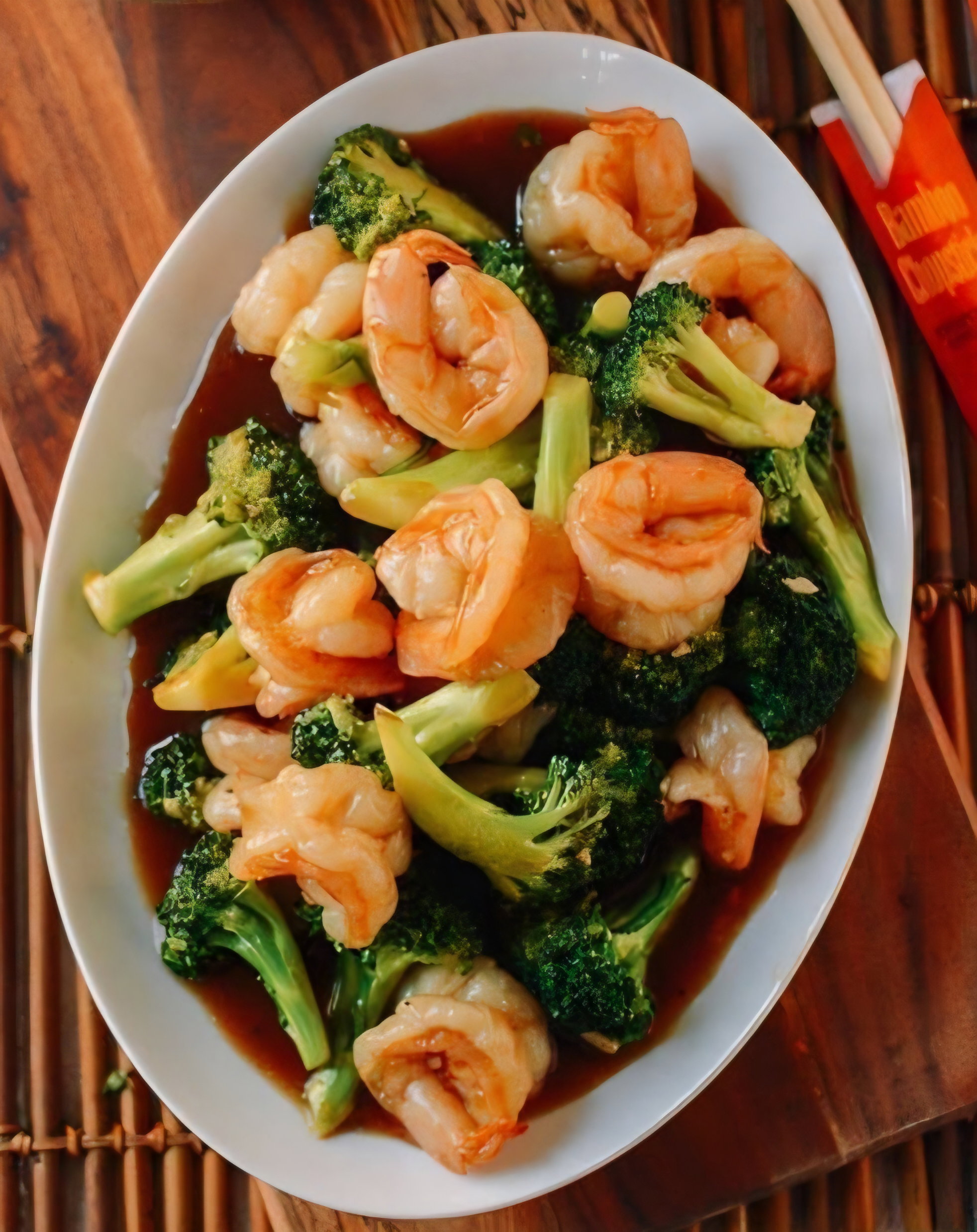 Brocolli With Prawns_0