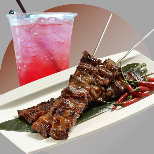 3Pcs Juicy Pork Barbecue w/ 16oz_0