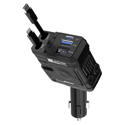 Chargeur Voiture Multifonction Rotatif 180° - NMC0006