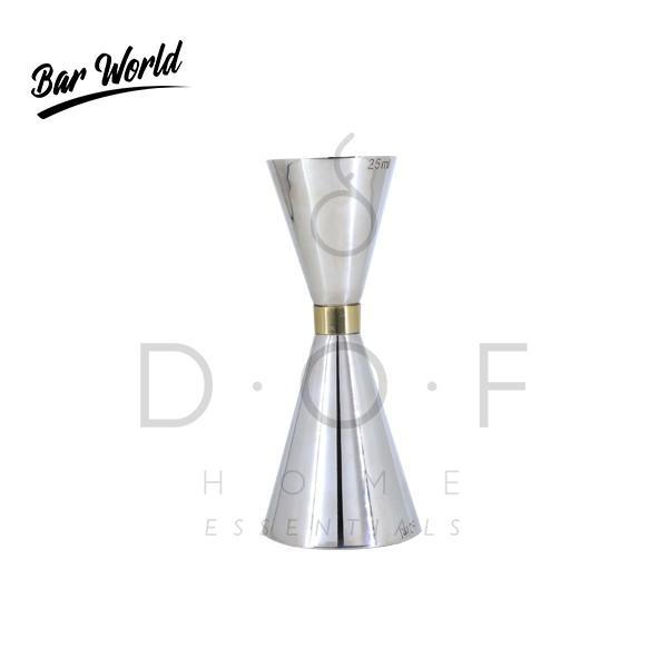 BAR WORLD SLIM DOUBLE JIGGER 25/50ML