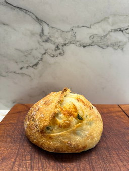 Cheddar Jalapeno Sourdough Loaf