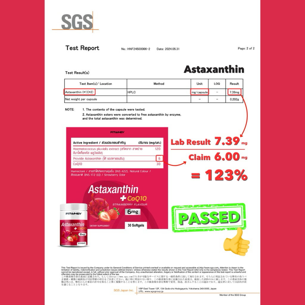 FITWHEY™ Astaxanthin 6mg + CoQ10 30mg | Skin Glow • UV Protection • Eye Health • Anti-Aging Antioxidant | Lab Tested_5