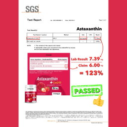 FITWHEY™ Astaxanthin 6mg + CoQ10 30mg | Skin Glow • UV Protection • Eye Health • Anti-Aging Antioxidant | Lab Tested