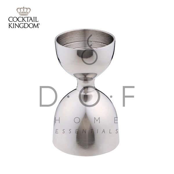 COCKTAIL KINGDOM LEOPOLD JIGGER 30ML / 60ML BANDED, STAINLESS STEEL_1
