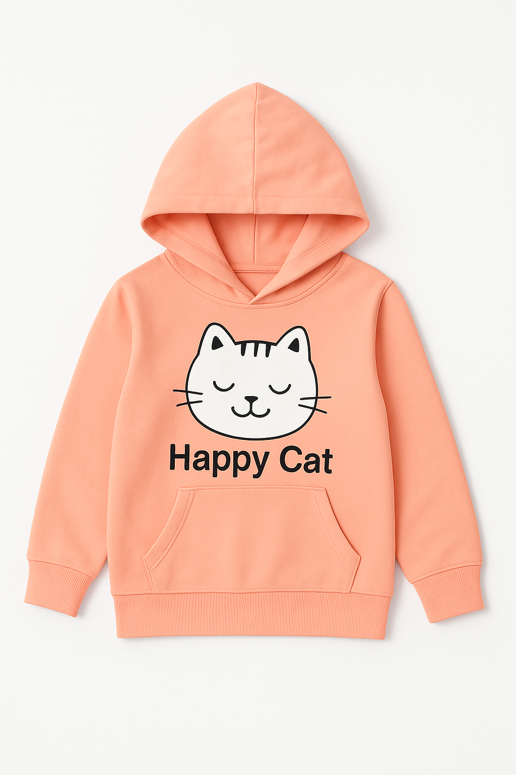 “Happy Cat” 2-Piece Hoodie & Jogger Set (Age 5 Years)_1