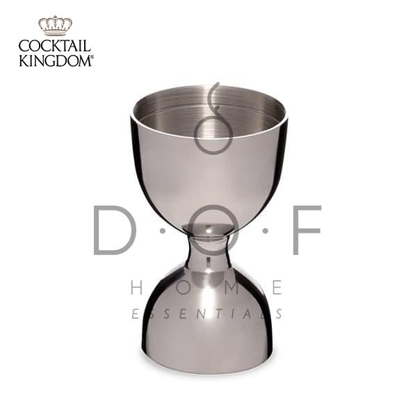 COCKTAIL KINGDOM LEOPOLD JIGGER 1OZ / 2OZ STAINLESS STEEL