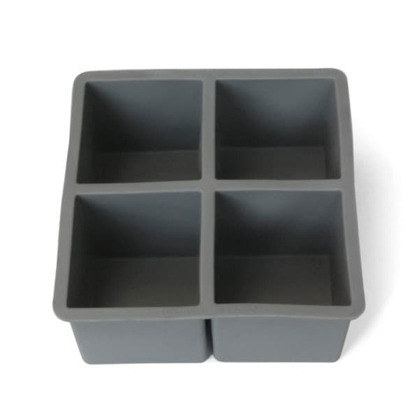 COCKTAIL KINGDOM 2.5IN SQUARE ICE CUBE TRAY GREY_1