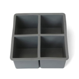 COCKTAIL KINGDOM 2.5IN SQUARE ICE CUBE TRAY GREY