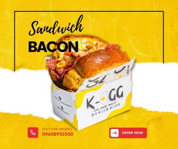 K-Egg Bacon Sandwich 