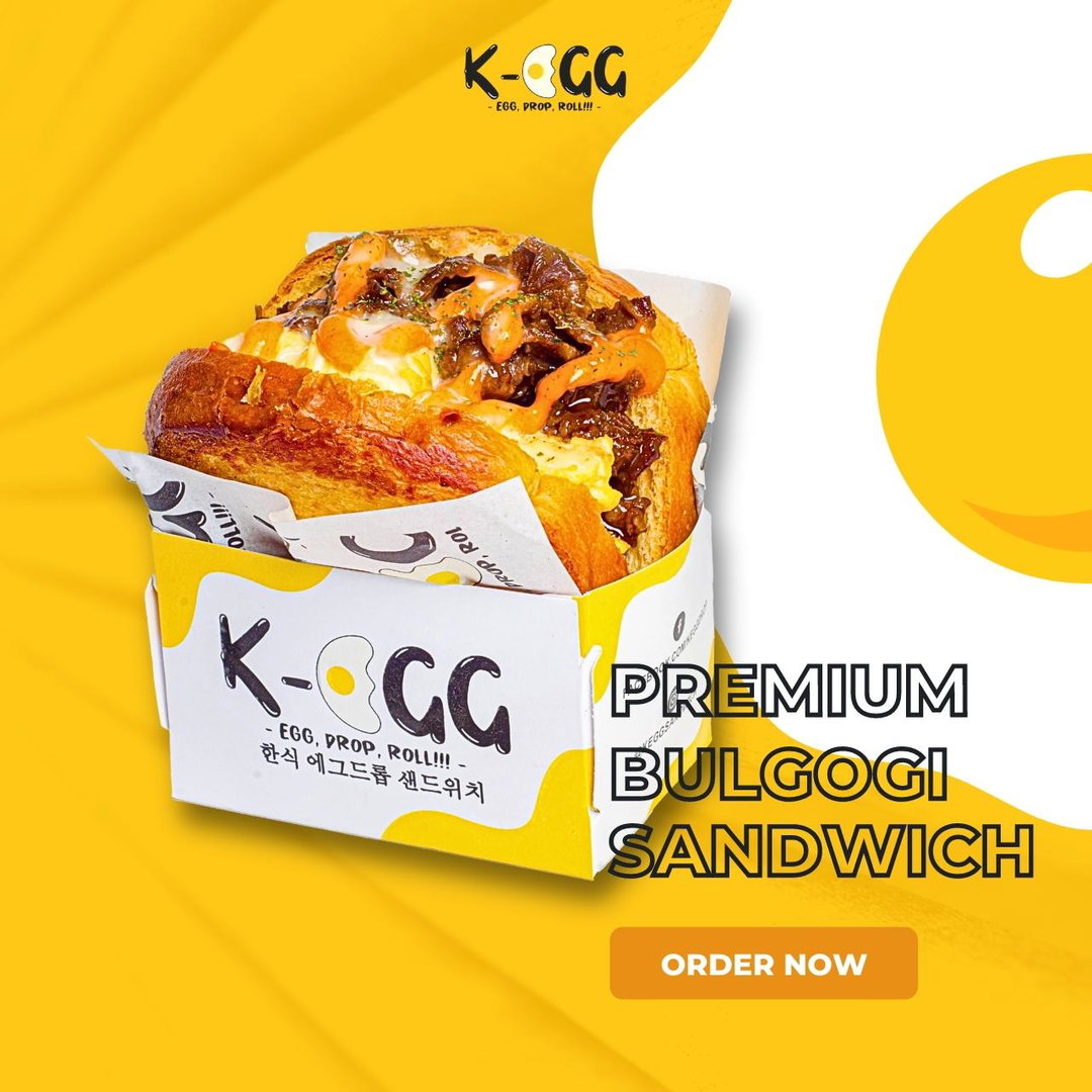 K-Egg Premium Beef Bulgogi Sandwich