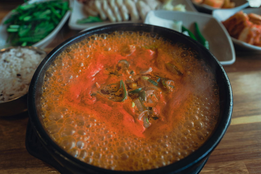 Bean Paste Soup 된장찌개