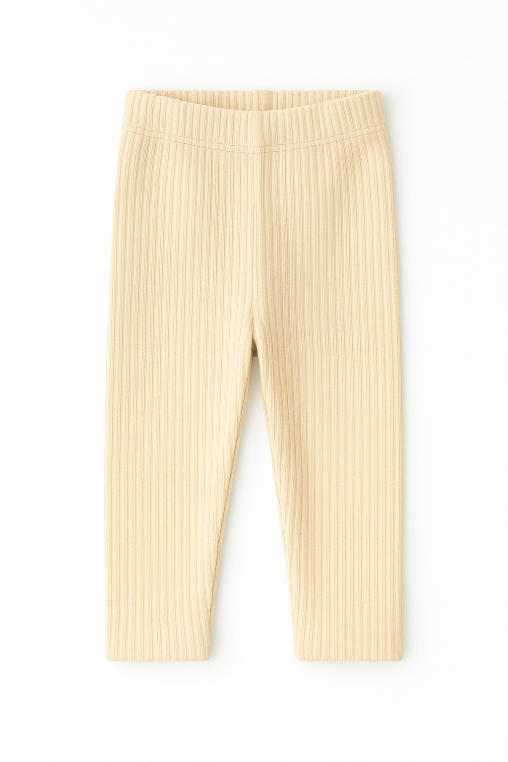 Beige Ribbed 2-Piece Baby Set (6–9 Months)_2