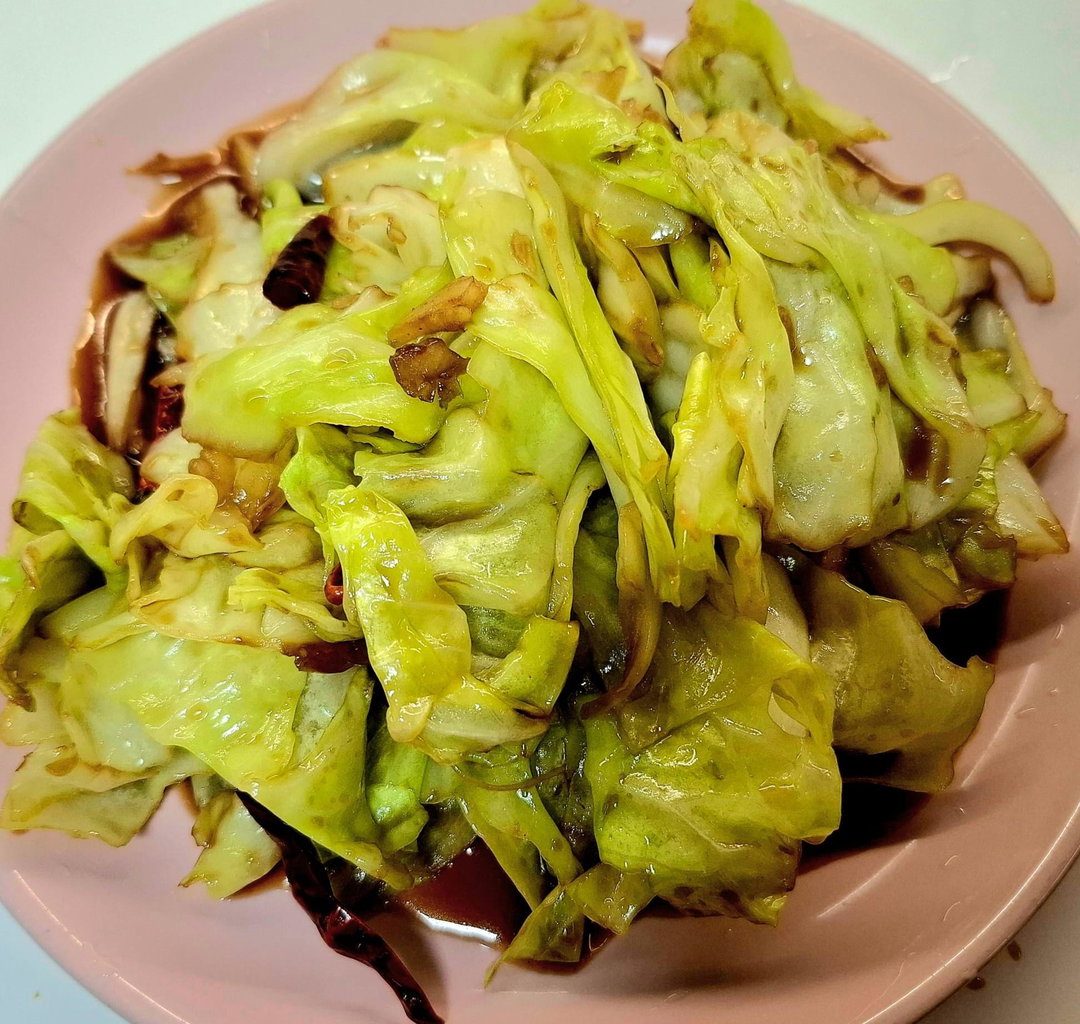 Stir fried Cabbage 清炒高丽菜