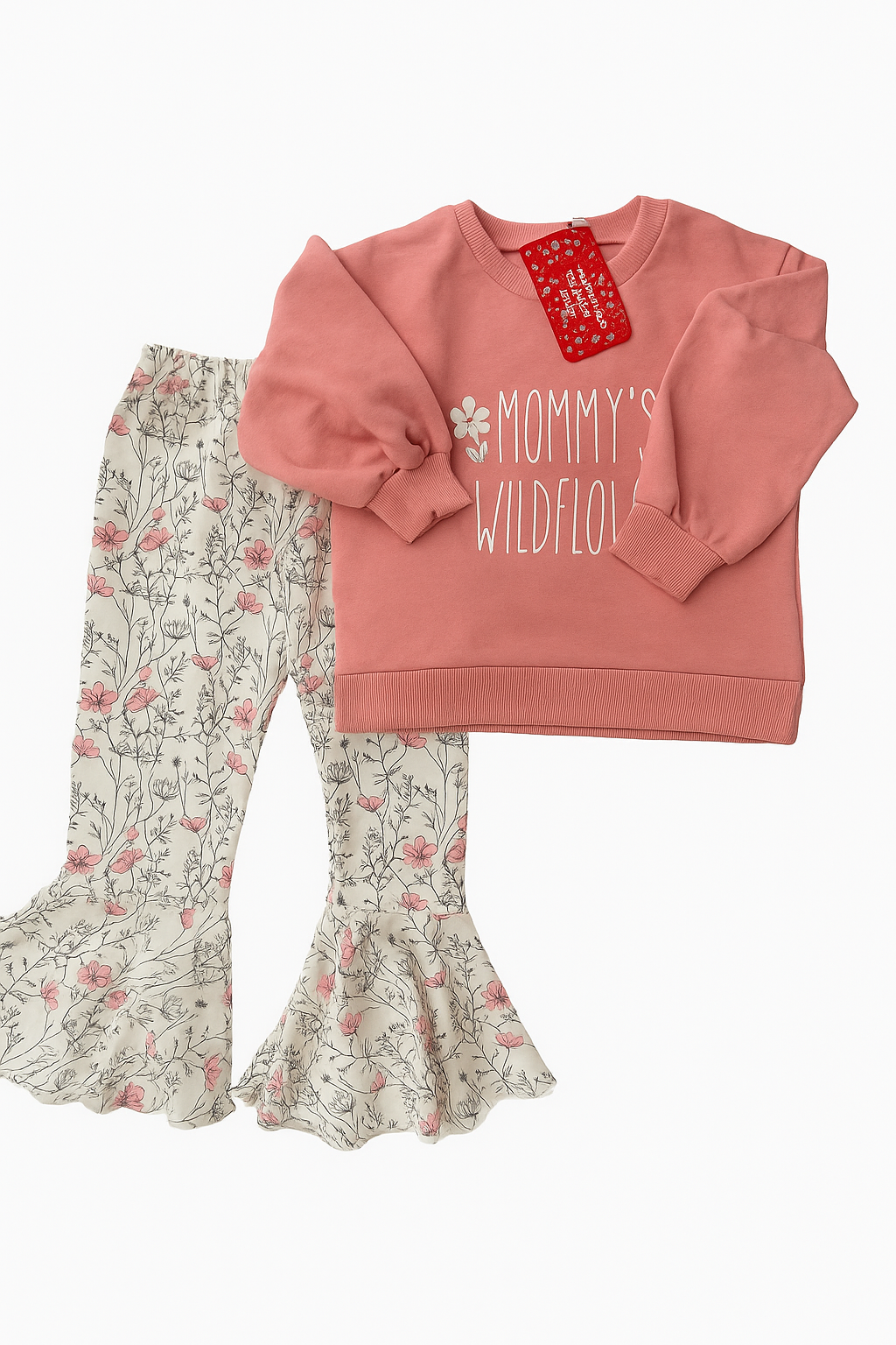 Mommy’s Wildflower Girls Outfit (Age 3–4 Years)