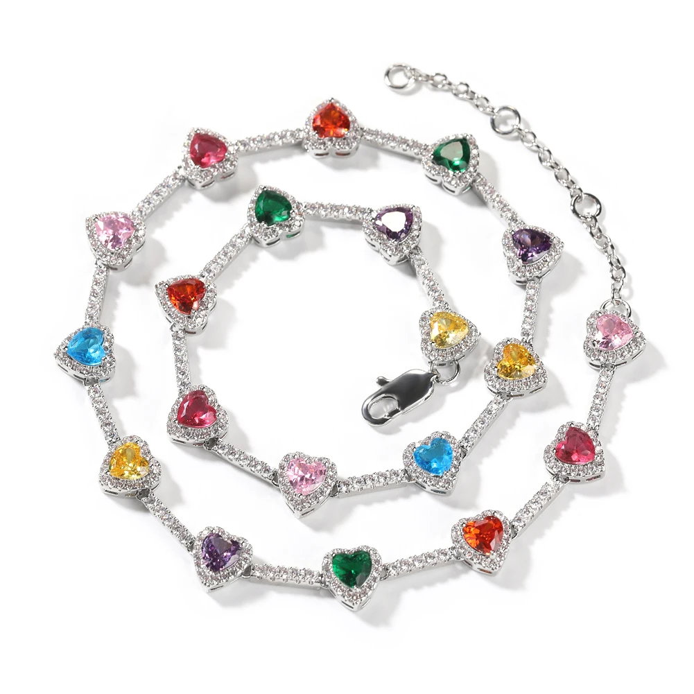 UWIN Heart Cubic Necklace_7
