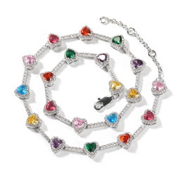 UWIN Heart Cubic Necklace