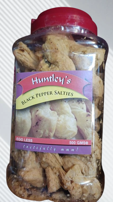 Huntley's black pepper salties 500gm_0