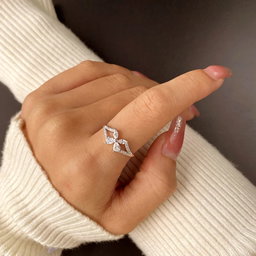 Butterfly Zircon Ring