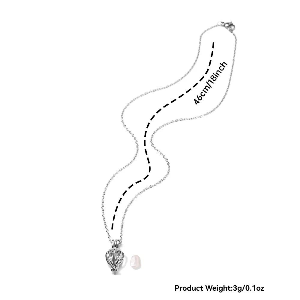 Mystic Pearl Cage Necklace_5
