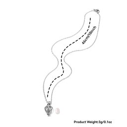 Mystic Pearl Cage Necklace