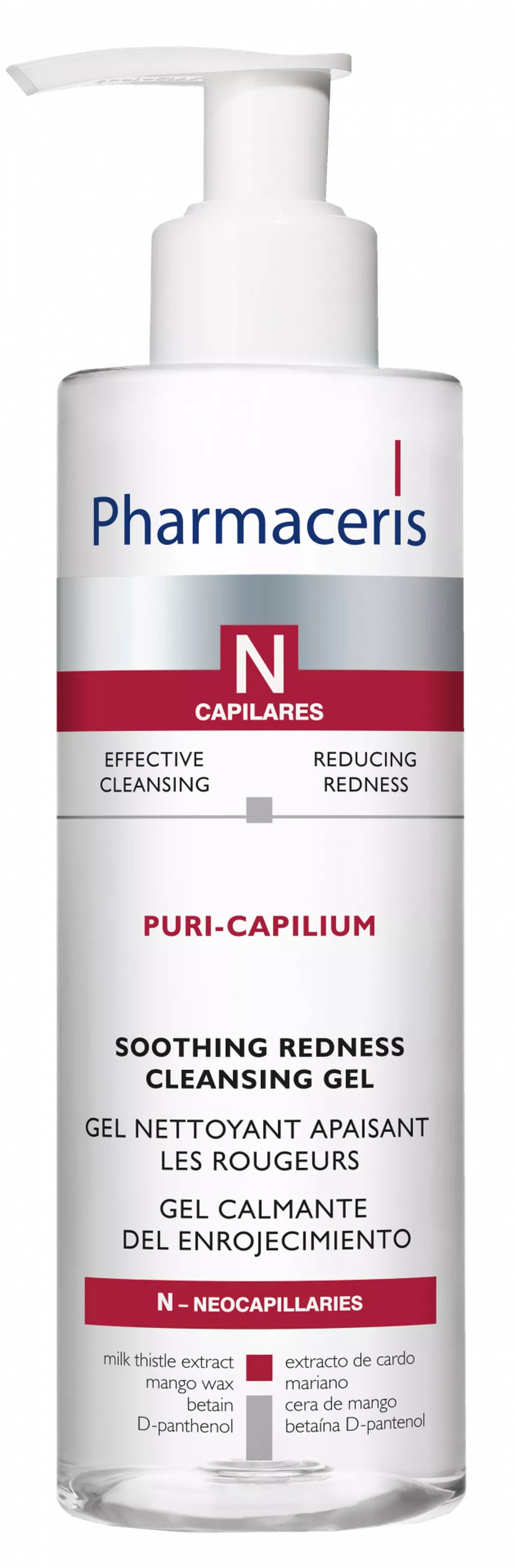 Pharmaceris PURI-CAPILIUM soothing redness Cleansing gel