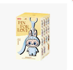 Labubu Pin for Love Series Plush Pendant Blind Box (A-M)