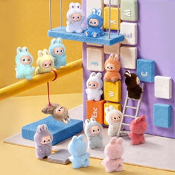 Labubu Pin for Love Series Plush Pendant Blind Box (A-M)