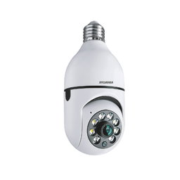 Caméra de Surveillance WiFi Ampoule 360° Full HD – Vision Nocturne Couleur & Audio Bidirectionnel (NMC0038)