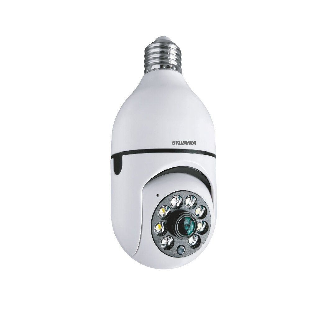 Caméra de Surveillance WiFi Ampoule 360° Full HD – Vision Nocturne Couleur & Audio Bidirectionnel (NMC0038)