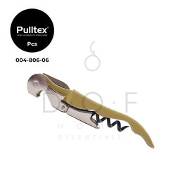 WINE OPENER PULLTEX CORKSCREW OPENER WINE ORIGINAL DOUBLE LEVER BOTTLE OLIVE GREEN