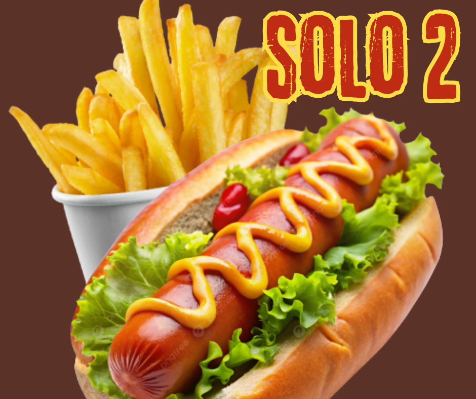 SOLO 2 (Hungarian Sausage Overload & Fries) Free 12oz_0