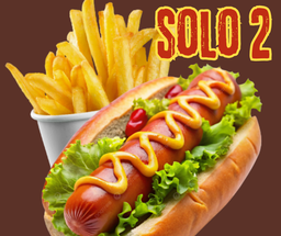 SOLO 2 (Hungarian Sausage Overload & Fries) Free 12oz