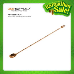 UBER BAR TOOLS PROTIDENT XL FORK AND SPOON COPPER