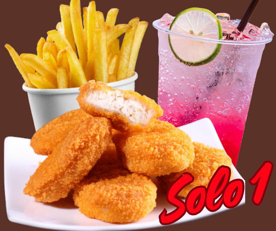 SOLO 1 (6pcs Chicken Nuggets Free 12oz Fruitsoda)