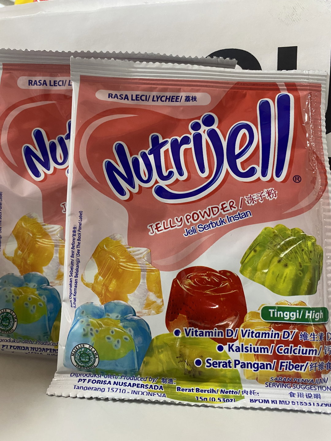 Nutrijell Rasa Leci 15gr